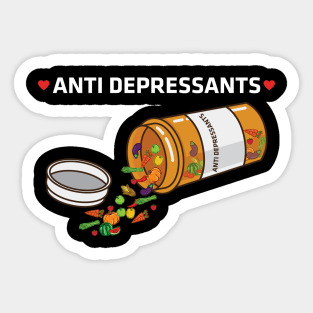 Anti Depressants Sticker